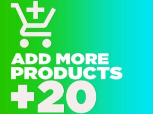 Add 20 more products